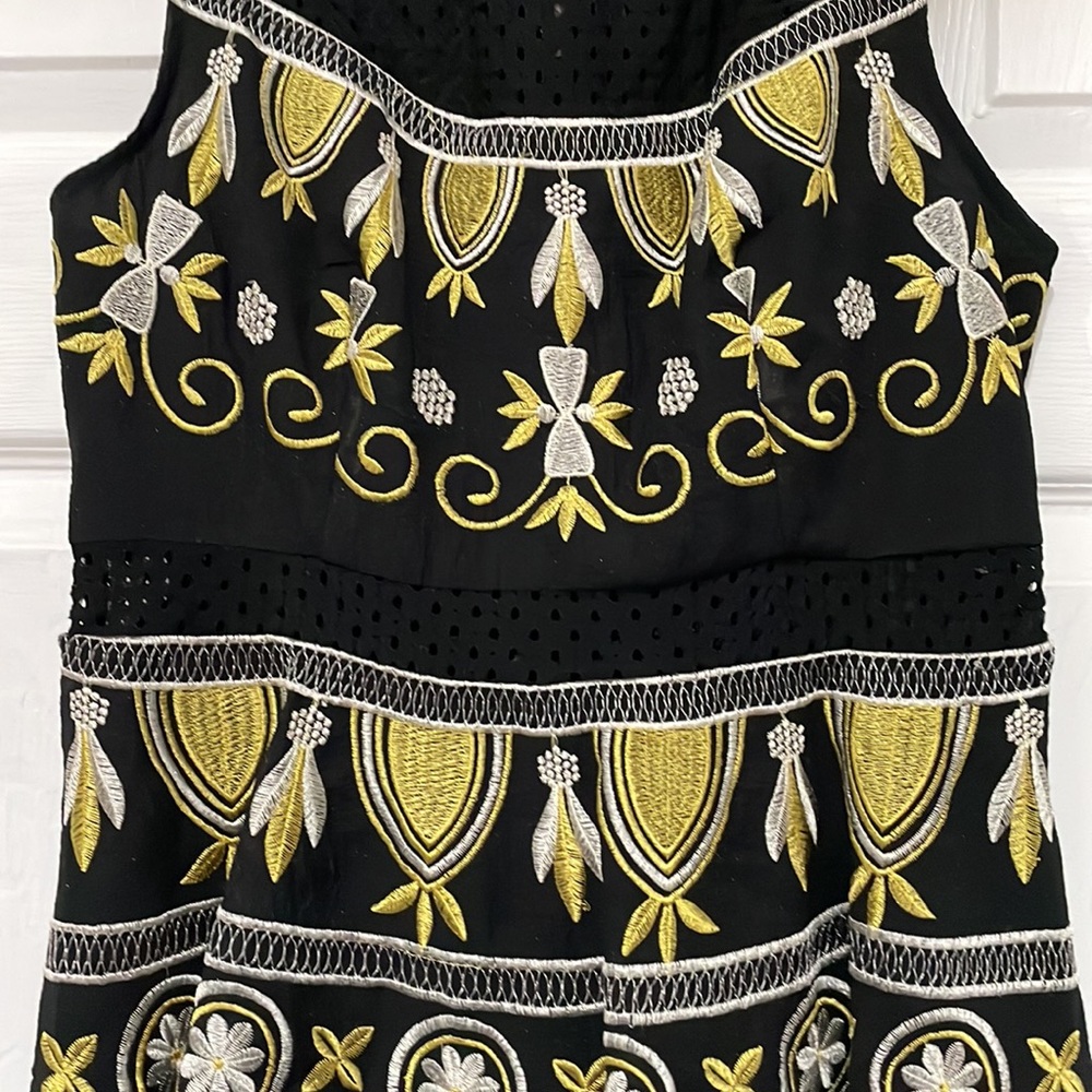 Embroidered Mini Dress - Picture 3 of 6